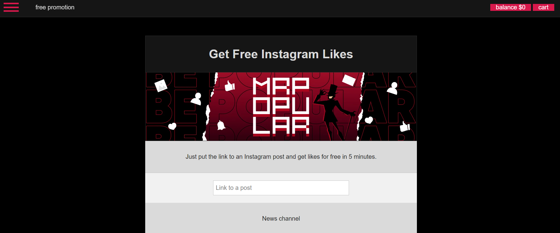 the ways to get free instagram likes-mrpopular