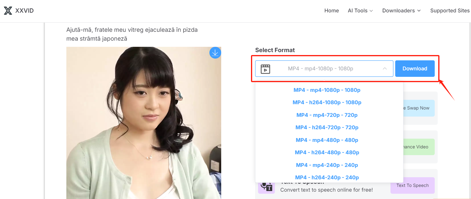 Download the MP4 file